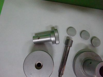 MICROSCOPE PART POLYVAR REICHERT LEICA SET OF KNOBS AS IS BIN#W2-16