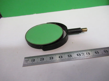 ANTIQUE BAUSCH LOMB MIRROR ASSEMBLY OPTICS MICROSCOPE PART AS PICTURED U9-A-13