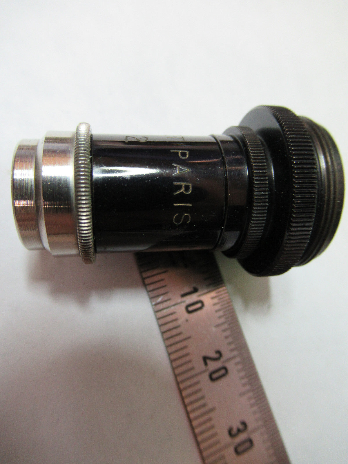 ANTIQUE NACHET PARIS "2" OBJECTIVE LENS MICROSCOPE PART AS PICTURED X2-A-07