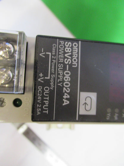 Omron Japan S8VS-0624A Power Supply 24V Control Systems