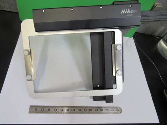 Nikon Japan Xy Stage Table Rare Microscope Part Optics
