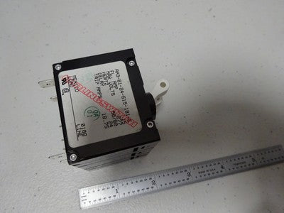 Electrical Breaker Switch Carling AA3-B1-24-615-1B1-C 15 Amps Bn