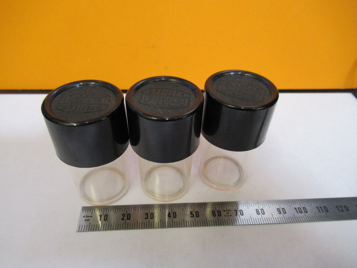 SPENCER AO LOT PLASTIC CANISTER OBJECTIVE MICROSCOPE PART AS PICTURED Y4-A-74