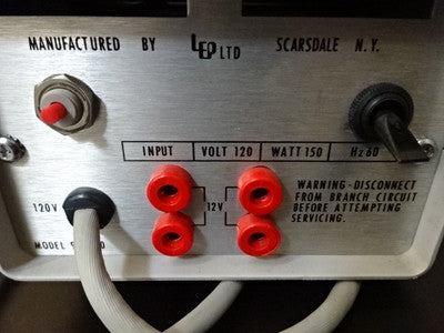 Microscope Part Lep Lamp Power Supply Wild Ernst Leitz