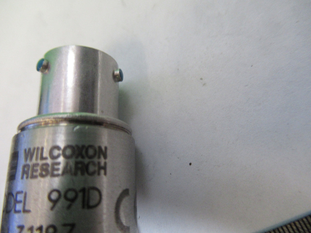 WILCOXON 991D HELICOPTER ACCELEROMETER  VIBRATION CALIBRATION SENSOR Z7-FT
