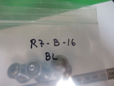 Lot 3 Ea 10X 43X 97X Bausch & Lomb Objective Microscope Part