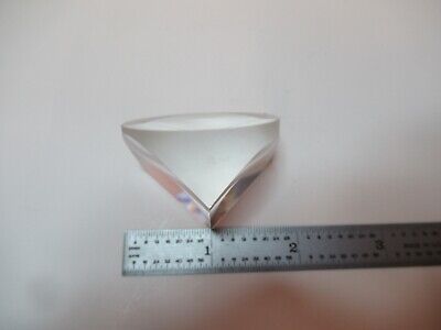 OPTICAL TRIHEDRAL GLASS PRISM LASER OPTICS AS PICTURED &16-A-01