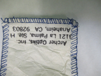 OPTICAL GLASS RETICLE CROSSHAIR PATTERN MICROSCOPE PART AS PICTURED U8-A-66