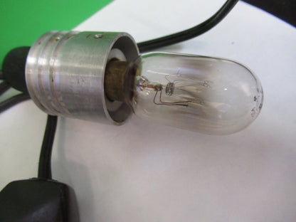 ANTIQUE BRASS AO SPENCER LAMP ASSEMBLY MICROSCOPE PART AS PICTURED V1-A-27