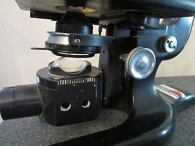 OPTICAL VINTAGE ANTIQUE MICROSCOPE SPENCER BUFFALO AS IS OPTICS #LOBBY