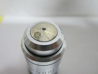 MIKROSKOPTEIL OBJEKTIV LEITZ DEUTSCHLAND PLEZY 100X OPTICS AS IS BIN#H6-27