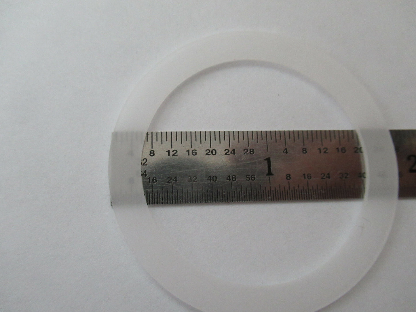 BLANK PIEZOELECTRIC QUARTZ CRYSTAL X-CUT UNPLATED PIEZO SENSOR AS PIC #F5-A-66