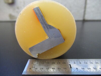 METALLOGRAPHIC SPECIMEN WELDING SAMPLE EDUCATIONAL STUDY AS PICTURED &A9-A-34