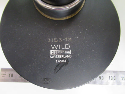 WILD HEERBRUGG M20 SWISS PHASE CONDENSER MICROSCOPE PART AS PICTURED T6-A-23A