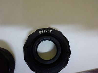 Microscope Part Polyvar Camera Lens S61207 + Cover Reichert Leica