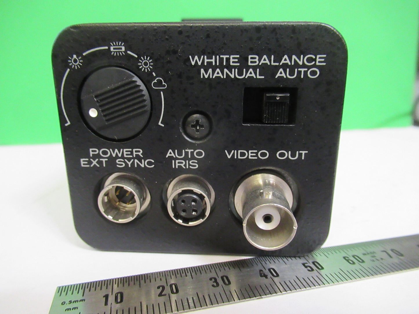 HITACHI OPTICAL VK-C150 CCD CAMERA OPTICS MICROSCOPE PART AS PICTURE &R2-B-16