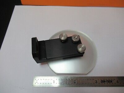 OLYMPUS JAPAN CONCAVE MOUNTED MIRROR OPTICS MICROSCOPE PART AS PICTURE &W8-A-85