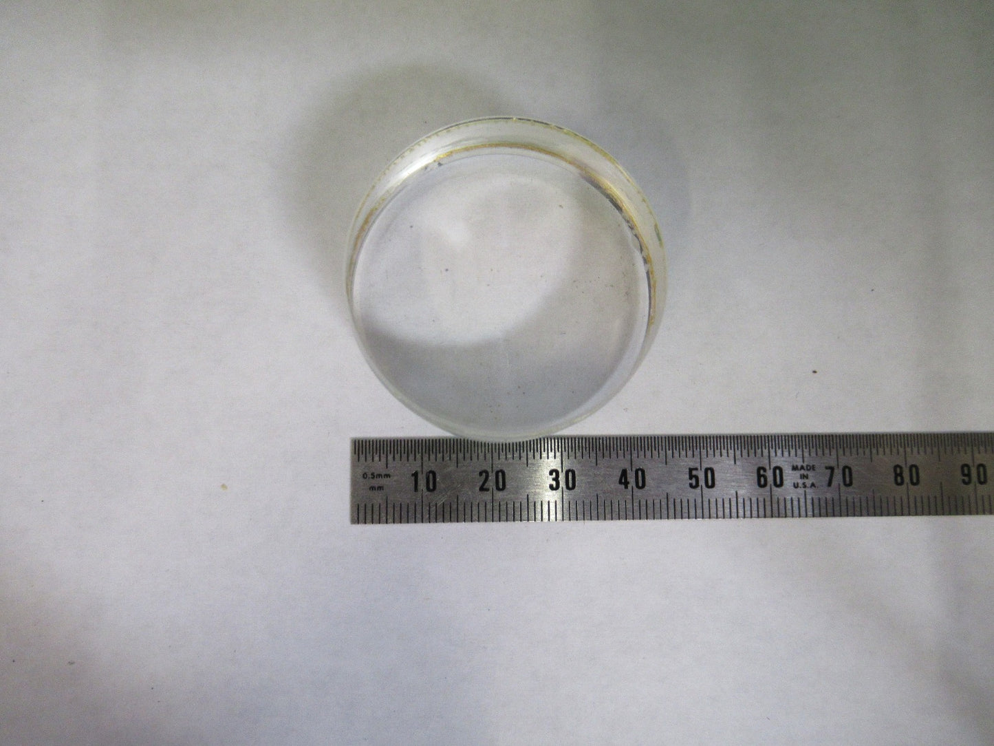 OPTICAL TRIPLET CONVEX THICK LENS OPTICS AS PICTURED U8-A-119