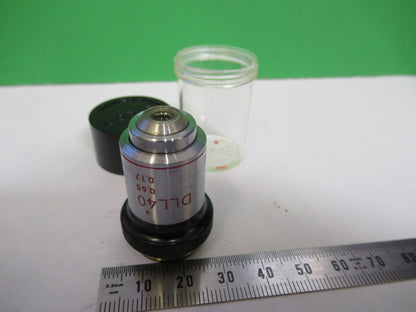 NIKON JAPAN OBJECTIVE DLL 40X PHASE MICROSCOPE PART AS PICTURED &G2-A-96