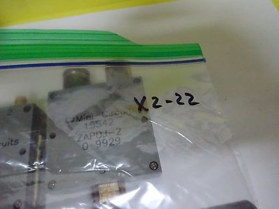 RF MICROWAVE FREQUENCY SPLITTER MINI CIRCUITS ZAPD-21 ZAPDJ-2 AS IS BIN#X2-22