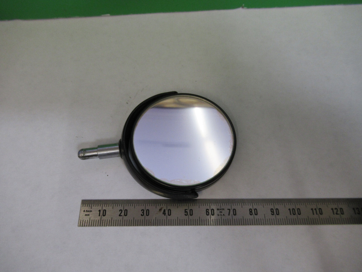 OLYMPUS JAPAN MIRROR ASSEMBLY OIC MICROSCOPE PART AS PICTURED G8-A-35