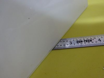 OPTICAL HUGE OPAL GLASS PLATE OPTICS AS IS BIN#X6-12