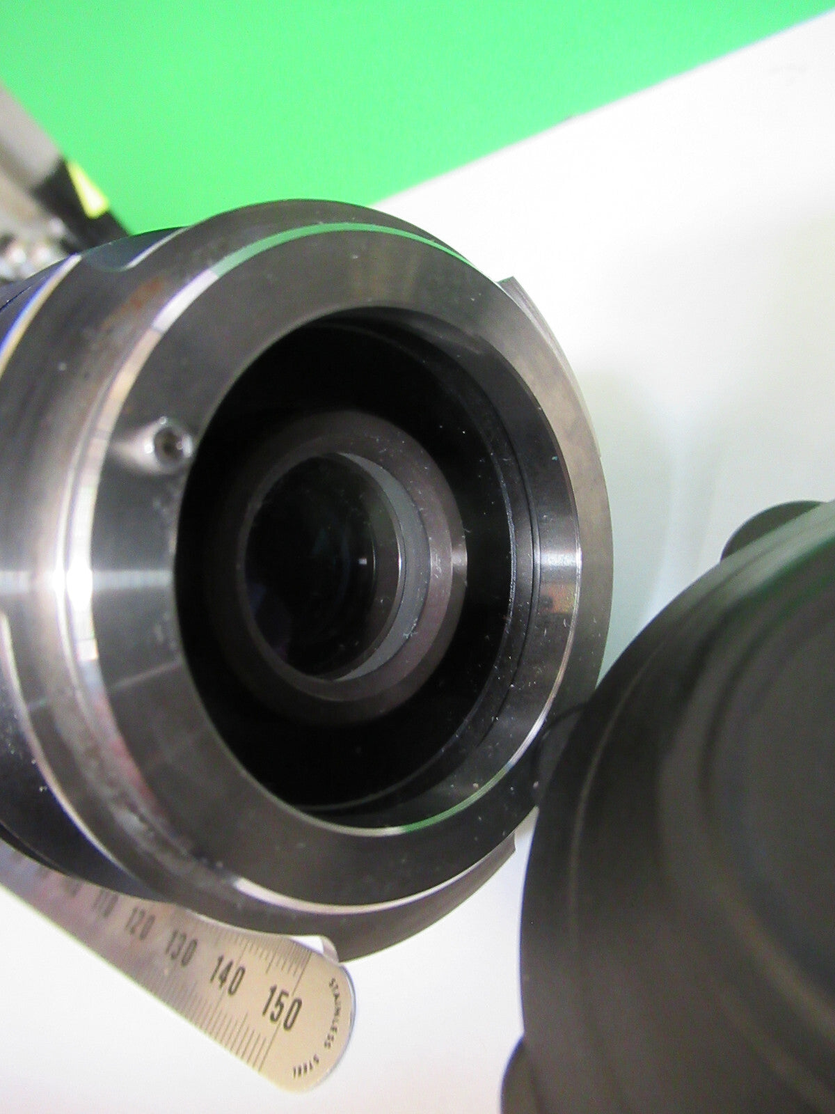 DIAGNOSTIC INSTRUMENTS 0.45X NLW LENS OPTICS MICROSCOPE PART AS PICTURED Q7-A-40