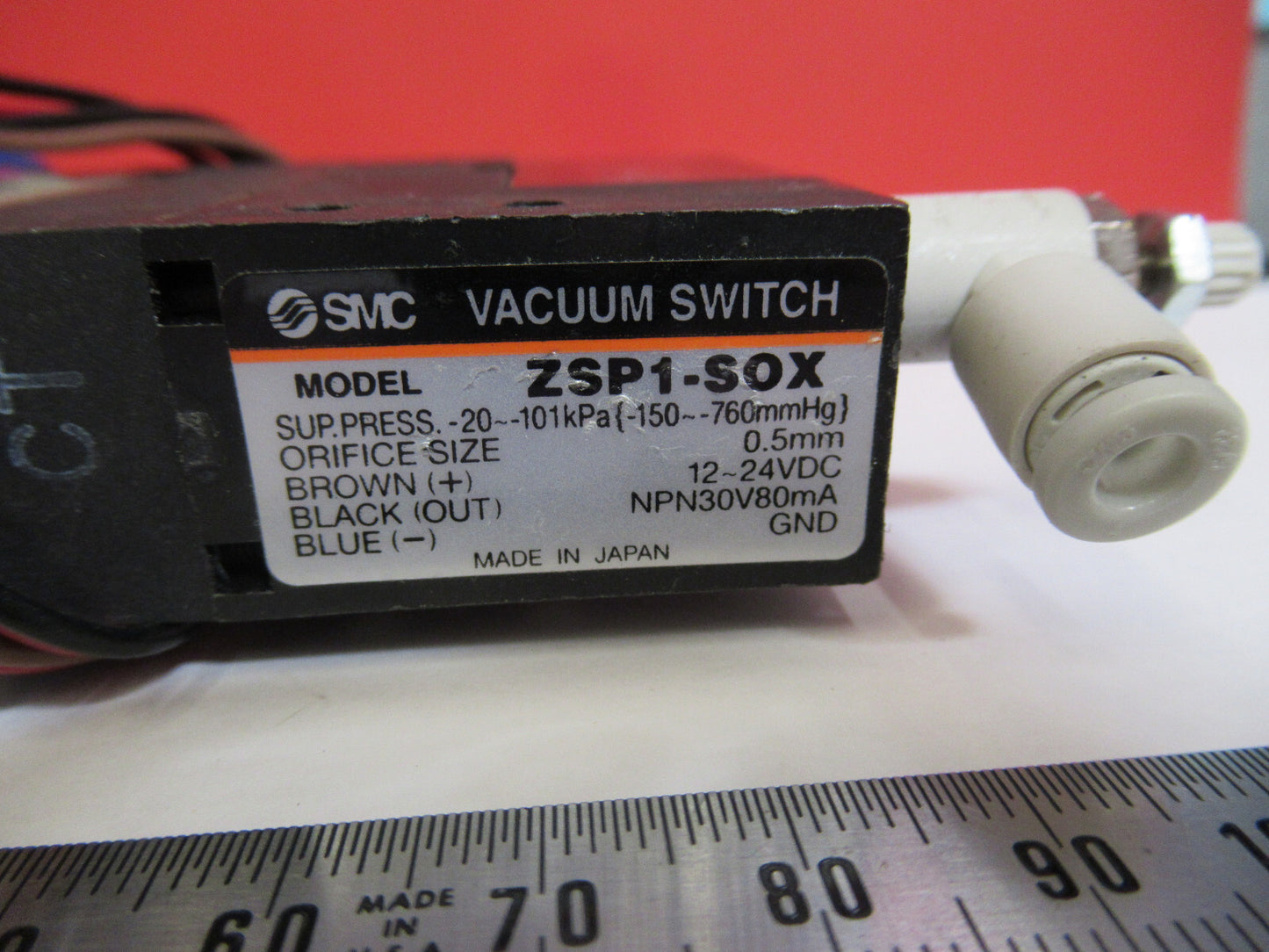 SMC VACUUM SWITCH ZSPI-S0X CONTROL SYSTEMS JAPAN AS PICTURED T1-A-76