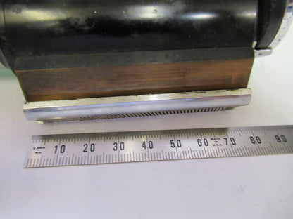 ANTIQUE BAUSCH LOMB tubus + nosepiece MICROSCOPE PART AS PIC U9-A-11