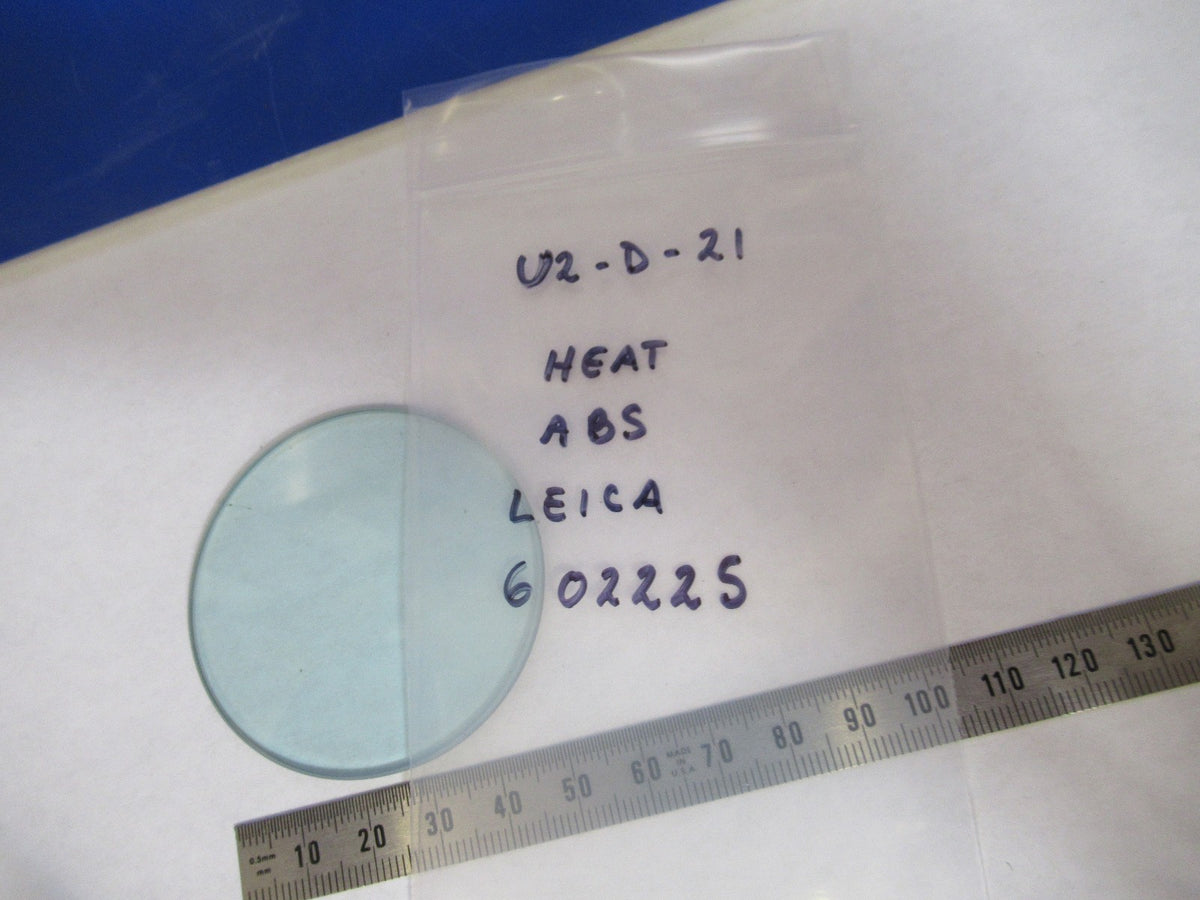 Leica Germany Heat Absorbing Glass Filter Microscope Part