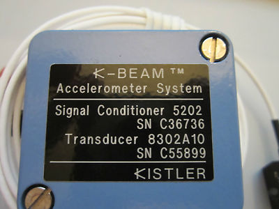 NEW KISTLER 8302A10/5202 497 mV/g ACCELEROMETER CALIBRATION VIBRATION