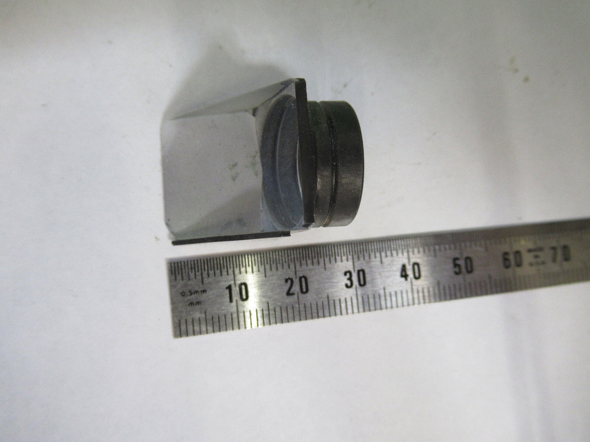 BAUSCH LOMB GLASS PRISM OPTICS MICROSCOPE PART AS PICTURED &G2-A-92