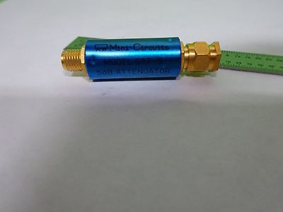 MINI CIRCUITS ATTENUATOR SAT-5 5 dB FREQUENCY RF MICROWAVE AS IS BIN#Y3-H-11