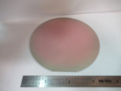 VERY NICE SAPPHIRE WAFER SINGLE CRYSTAL PLATINUM COATED AS PICTURED &7B-B-154