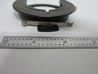 MICROSCOPE PART NIKON JAPAN CONDENSER SUPPORT OPTICS AS IS BIN#N7-76-N