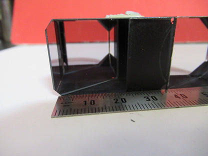 OPTICAL PRISM ZEISS GERMANY HEAD MICROSCOPE PART AS PICTURED S9-FT-97