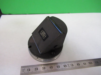 CARL ZEISS GERMANY ILLUMINATOR LENS + IRIS MICROSCOPE PART AS PICTURED X9-B-88