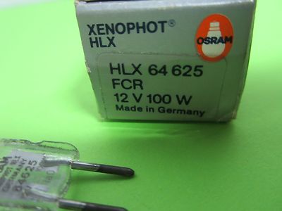 Lamp Optical Microscope Osram Xenophot 12V 100W Germany 64625