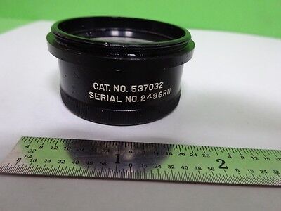 MICROSCOPE PART STEREO SCOPE 0.5X BAUSCH LOMB LENS OPTICS  AS IS BIN#72-24