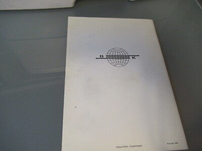 VINTAGE MANUAL BRUEL KJAER 4316 4356 ACCELEROMETER 1966 AS PICTURED