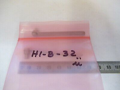 PAIR of CLIPS STAGE MICROSCOPE PART AS PICTURED &H1-B-32
