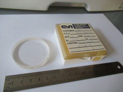 CVI OPTICAL LENS FLAT LASER OPTICS AS PICTURED &19-B-26