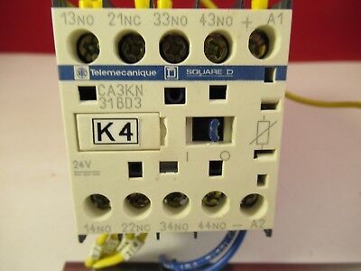 TELEMECANIQUE FRANCE CA3KN 24V CONTACTOR CONTROL SYSTEMS &FT-4-04