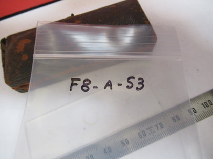 ANTIQUE CARL ZEISS CALIBRATION MICROMETER MICROSCOPE PART AS PICTURED F8-A-53