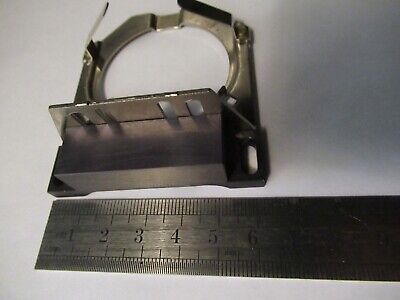 REICHERT LEICA POLYVAR LAMP BULB HOLDER MICROSCOPE PART AS PICTURED &9-A-77