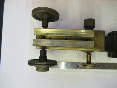 Antique Carl Zeiss AG Brass limb frame Rare Microscope Part