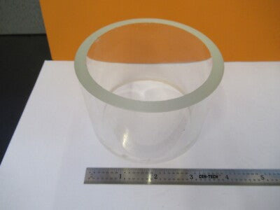 Optical Glass Large Cylinder [some chips] Hologram Optics