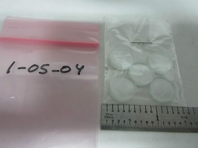 Optical Lot 5 Ea Glass Blanks for lenses #1-15-04 Laser Optics