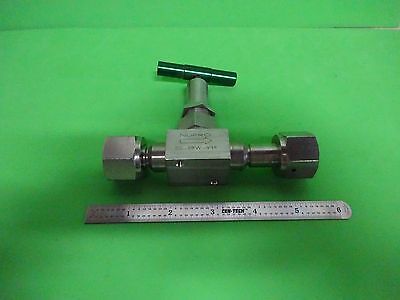 NUPRO VACUUM VALVE STAINLESS STEEL SS-88W-19V AS IS BIN#3K-FT-14