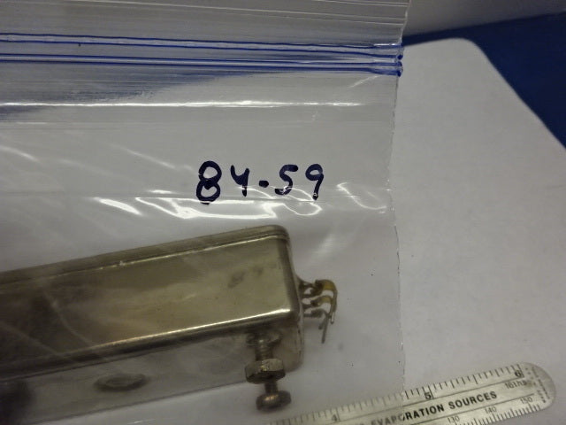 TUNING FORK HATHAWAY INSTRUMENT 10 KC FREQUENCY CONTROL AS IS #84-59